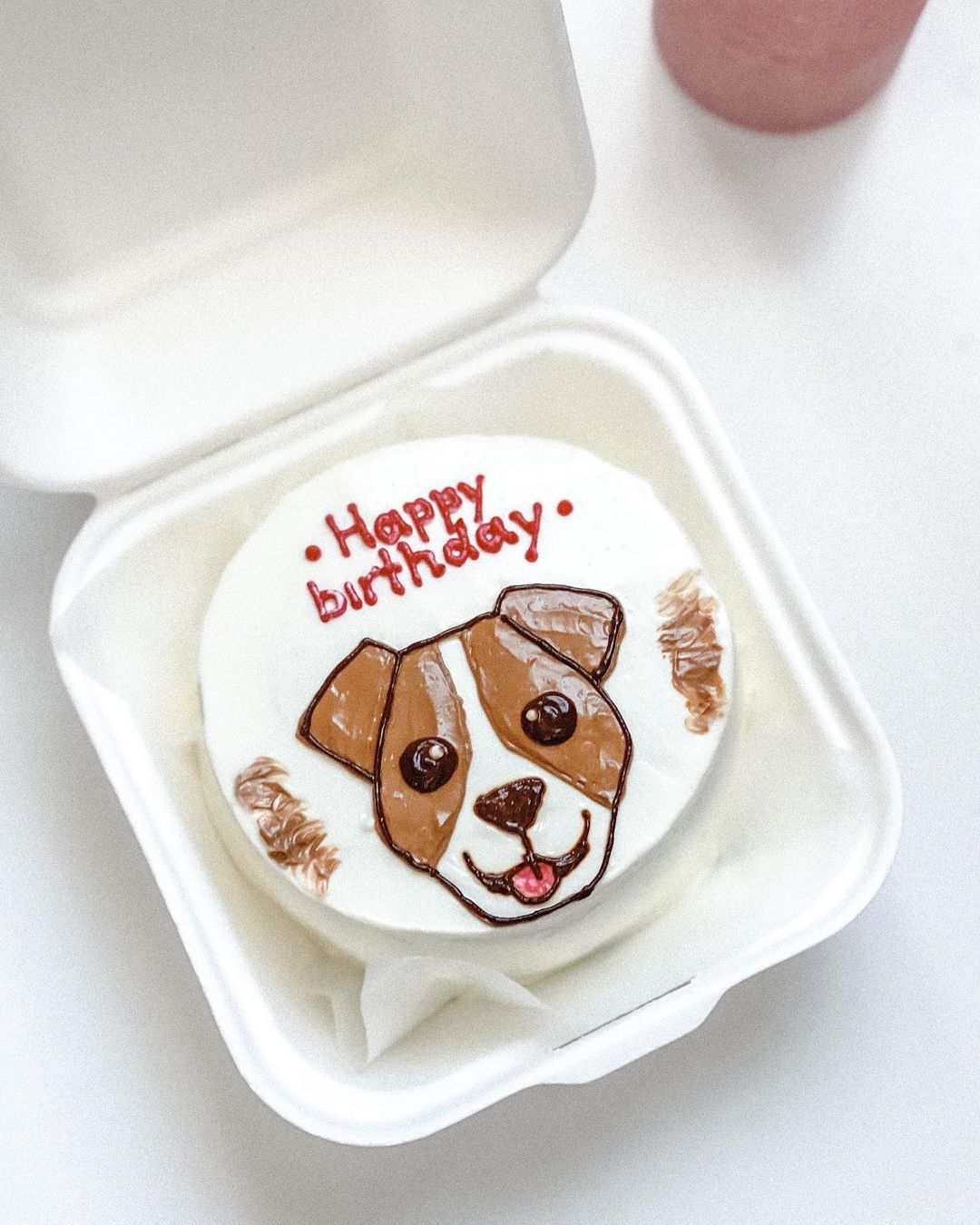 Bento tort Brown Dog