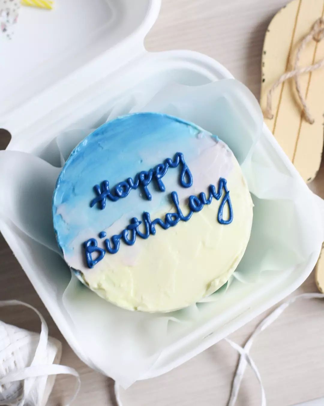 Bento tort happy birthday