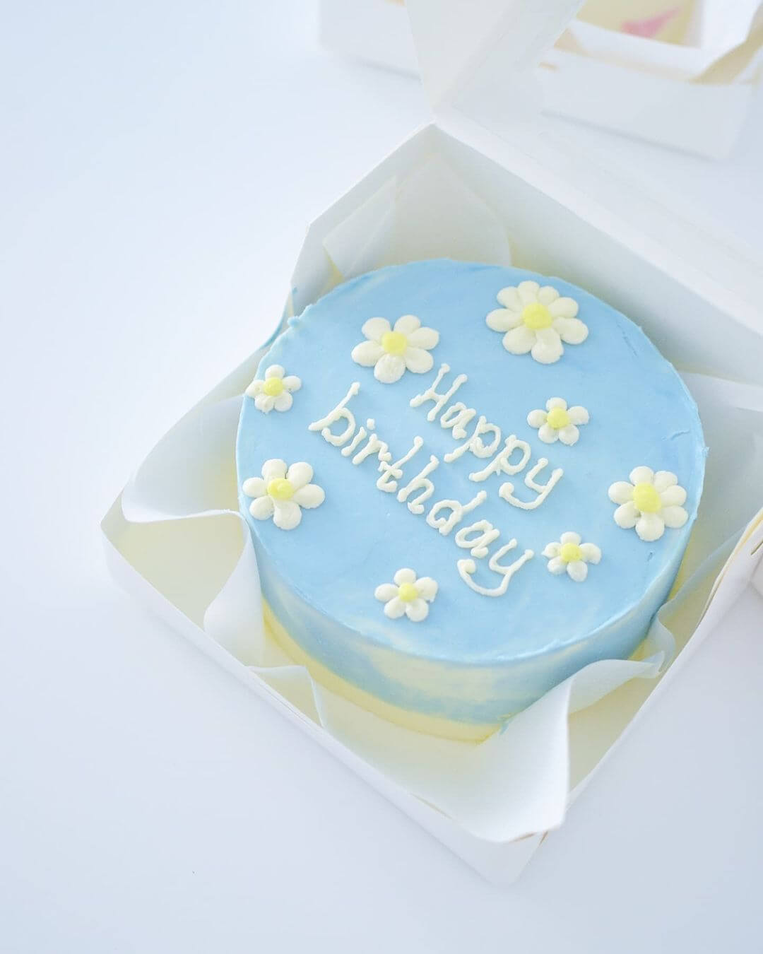 Bento tort HBD blue
