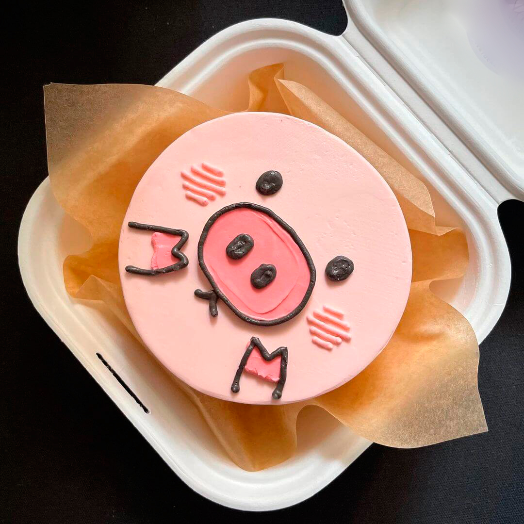 Bento tort Pig