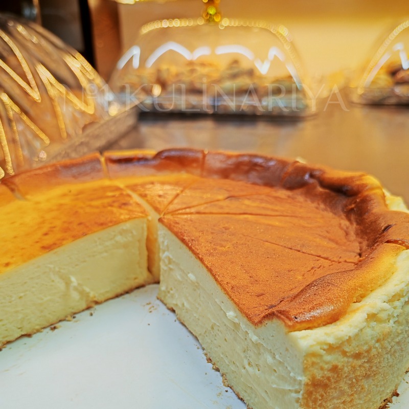 San-sebastian cheesecake 
