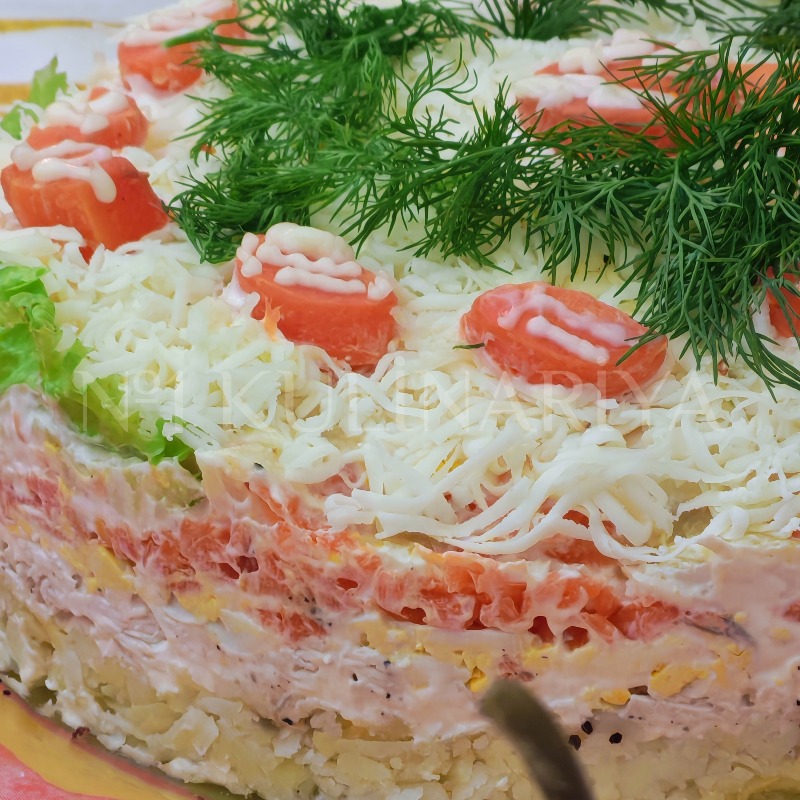 Mimoza salat - Thumbnail 2