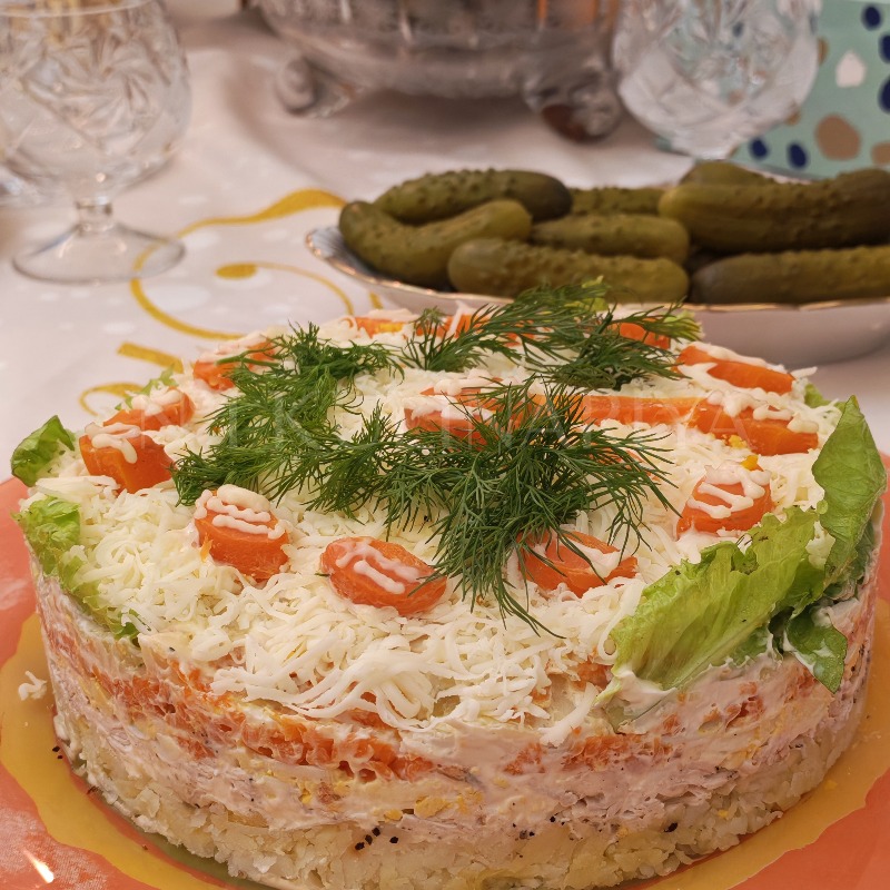Mimoza salat - Thumbnail 3